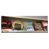 NEW CONTENTS OF SHELF... 150 CT CLEAR NET LIGHTS,