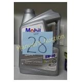 MOBIL 5W-30 MOTOR OIL- 5 QT