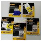 GROUP LOT OF (5) DEWALT SANDPAPER