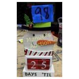 NEW 25 DAYS TIL CHRISTMAS SNOWMAN
