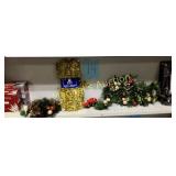 NEW CONTENTS OF SHELF...(2) 100 CT CLEAR LIGHTS,