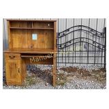 GROUP LOT:  DESK &  HEADBOARD/FOOTBOARD