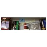 NEW CONTENTS OF SHELF..ADJUSTABLE LIGHT STAKES