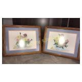 16 x 20 (2) MATTED  "POLLY" PRINTS
