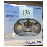 NEW KICHLER SEMI-FLUSHMOUNT CEILING FIXTURE OLDE