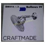 CRAFTMADE BELLOWS IV WALL MOUNT FAN