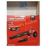 NEW CRAFTSMAN GAS 2-CYCLE 25 CC 
HANDHELD BLOWER