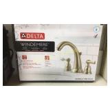 NEW DELTA WINDMERE TWO HANDLE WISESPREAD LAVATORY