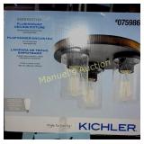 NEW KICHLER BARRINGTON FLUSHMOUNT CEILING