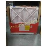 BOX OF (6) AIR FILTERS. 25×25X1