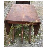 ANTIQUE DROP LEAF TABLE....NEEDS A LITTLE TLC