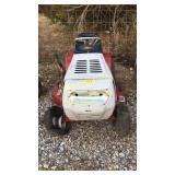 PREOWNED WHITE OUTDOOR RIDING MOWER