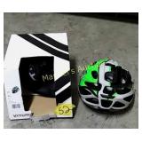 VITTORIA CYCLING HELMET.  SIZE. S-M. COLOR GREEN