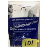 NEW...GROUP LOT OF 2 LENS CLEANING TOWELETTES