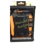 TOUGH TESTED RUGGED BATTERY PACK...WEATHERPROOF,
