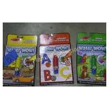 GROUP LOT OF MELISSA & DOUG ON THE GO PADS.