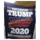 TRUMP 2020 BLANKETS.  5 X 6