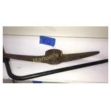 PREOWED  PICK AX HEAD & JACK HANDLE
