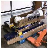 PALLET OF ASSORTED SIZE WINDOW BLINDS