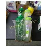 GROUP LOT OF (6) DRINKING BOTTLES