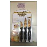 COPPER PARING KNIFE SET 3 PACK