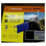 CHAR BROIL 2 BURNER GRILL COVER. FITS ALL BRANDS
