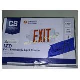 LITHONIA LIGHTING LED EXIT/EMERGENCY LIGHT COMBO.