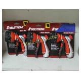 GROUP LOT OF (3) BELSTROM 8-PATTERN HOSE NOZZLE.