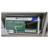 AIR VENT AUTOMATIC FOUNDATION VENT. BLACK