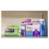 GROUP LOT OF MISC WOMENS FEMINE PRODUCTS