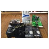 GROUP LOT OF MISC ITEMS...BRACKETS, WEEKLY TIMER,