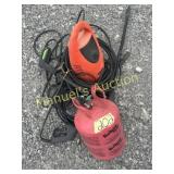 ELECTRIC PRESSURE WASHER HOSE &TANK