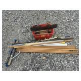 HAMMER HANDLES & BROOM HANDLES & PUSH BROOM
