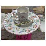 8 PLACE SETTING  CHURCHILL  TABLEWARE