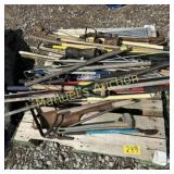 PALLET MISC TOOL HANDLES