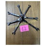 7 PC HUSKY RAPID RATCHETS