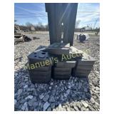 MARCY WEIGHT BENCH W / WEIGHTS