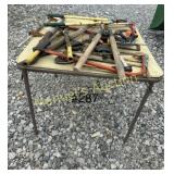 CARD TABLE & MISC HAND TOOLS