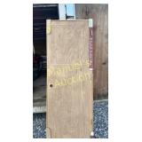 30 x 80 FLAT JAMB LEFT HAND DOOR - UNUSED