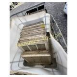 LOT OF ANTIQUE WINDOWS