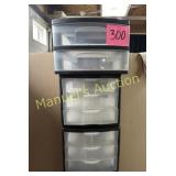(3) PLASTIC ORGANIZERS 2 & 3 DRAWER