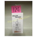 2-PK WALKIE TALKIE SET - NEW