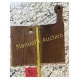 (2) WALNUT  CUTTING BOARDS
