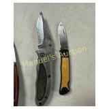 (5) POCKET KNIVES - PREOWNED