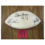 QB SIGNATURE CLUB FOOTBALL- MARINO, AIKMAN, FARVE,