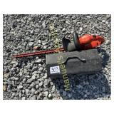 TRIMMER & TOOLBOX W/ CONTENTS