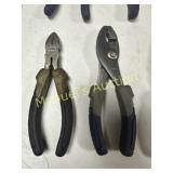 LOT MIXED PLIERS, HAND TOOLS
