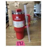 40 OZ STANLEY TUMBLER    NEW - RED