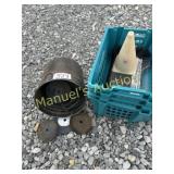GRINDING WHEELS & PLASTIC ORGANIZERS