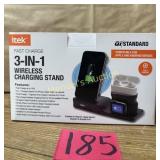3 IN 1 WIRELESS CHARGING STATION